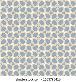 Abstract background texture in geometric ornamental style. Seamless design.