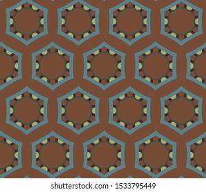 Abstract background texture in geometric ornamental style. Seamless design.