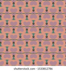 Abstract background texture in geometric ornamental style. Seamless design.