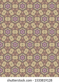 Abstract background texture in geometric ornamental style. Seamless design.