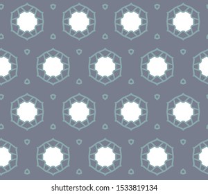 Abstract background texture in geometric ornamental style. Seamless design.