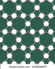 Abstract background texture in geometric ornamental style. Seamless design.