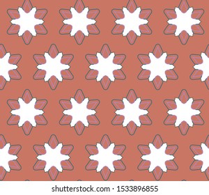 Abstract background texture in geometric ornamental style. Seamless design.