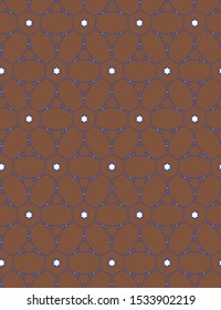 Abstract background texture in geometric ornamental style. Seamless design.