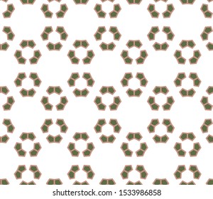 Abstract background texture in geometric ornamental style. Seamless design.