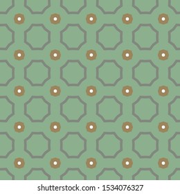 Abstract background texture in geometric ornamental style. Seamless design.