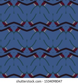 Abstract background texture in geometric ornamental style. Seamless design.
