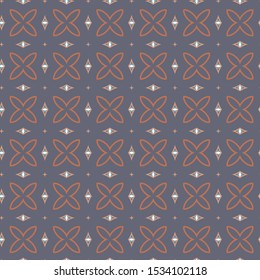 Abstract background texture in geometric ornamental style. Seamless design.
