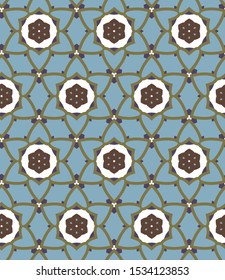 Abstract background texture in geometric ornamental style. Seamless design.