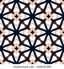 Abstract background texture in geometric ornamental style. Seamless design.