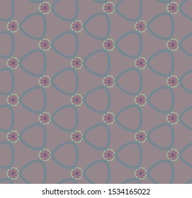 Abstract background texture in geometric ornamental style. Seamless design.