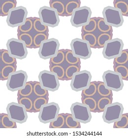 Abstract background texture in geometric ornamental style. Seamless design.