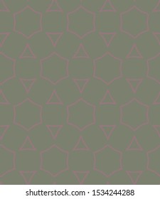 Abstract background texture in geometric ornamental style. Seamless design.