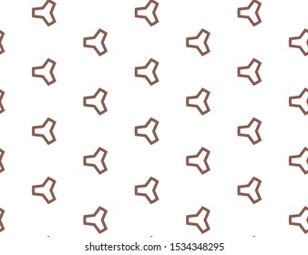 Abstract background texture in geometric ornamental style. Seamless design.