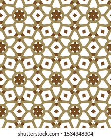 Abstract background texture in geometric ornamental style. Seamless design.