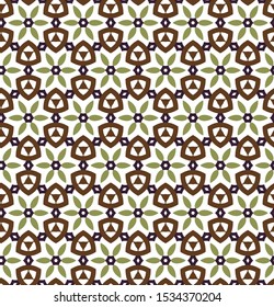 Abstract background texture in geometric ornamental style. Seamless design.