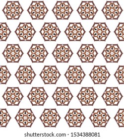 Abstract background texture in geometric ornamental style. Seamless design.