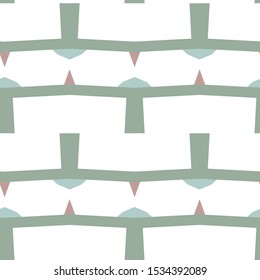 Abstract background texture in geometric ornamental style. Seamless design.