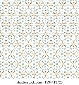 Abstract background texture in geometric ornamental style. Seamless design.