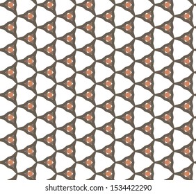 Abstract background texture in geometric ornamental style. Seamless design.