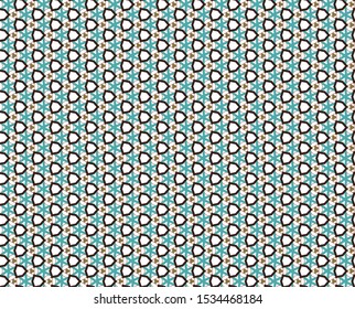 Abstract background texture in geometric ornamental style. Seamless design.
