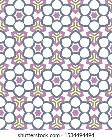 Abstract background texture in geometric ornamental style. Seamless design.