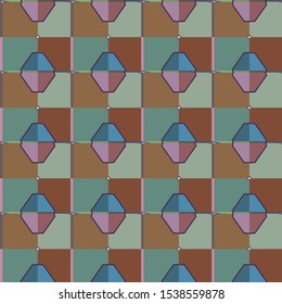 Abstract background texture in geometric ornamental style. Seamless design.