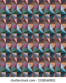 Abstract background texture in geometric ornamental style. Seamless design.