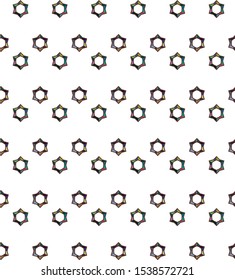 Abstract background texture in geometric ornamental style. Seamless design.