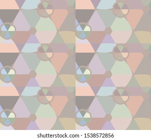 Abstract background texture in geometric ornamental style. Seamless design.