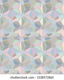 Abstract background texture in geometric ornamental style. Seamless design.