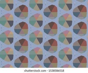 Abstract background texture in geometric ornamental style. Seamless design.