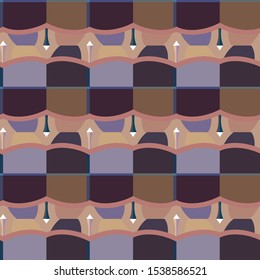 Abstract background texture in geometric ornamental style. Seamless design.