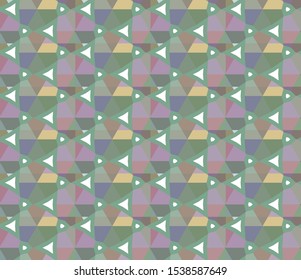 Abstract background texture in geometric ornamental style. Seamless design.