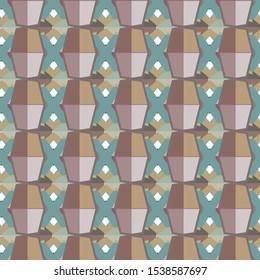 Abstract background texture in geometric ornamental style. Seamless design.