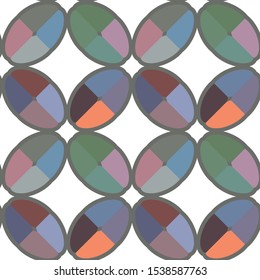 Abstract background texture in geometric ornamental style. Seamless design.