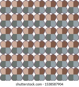 Abstract background texture in geometric ornamental style. Seamless design.