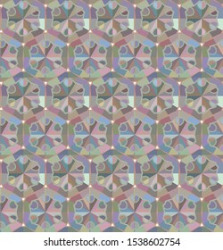Abstract background texture in geometric ornamental style. Seamless design.