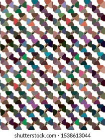 Abstract background texture in geometric ornamental style. Seamless design.