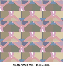 Abstract background texture in geometric ornamental style. Seamless design.