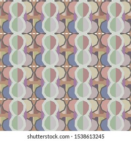 Abstract background texture in geometric ornamental style. Seamless design.