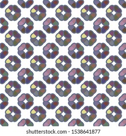 Abstract background texture in geometric ornamental style. Seamless design.