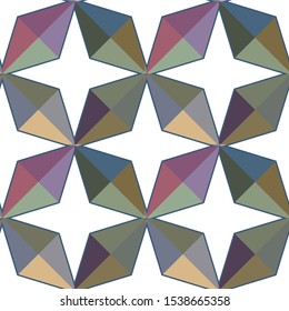 Abstract background texture in geometric ornamental style. Seamless design.