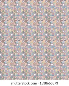 Abstract background texture in geometric ornamental style. Seamless design.