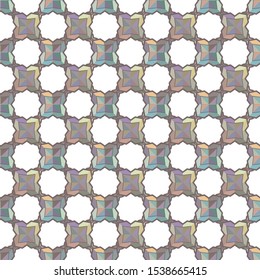Abstract background texture in geometric ornamental style. Seamless design.