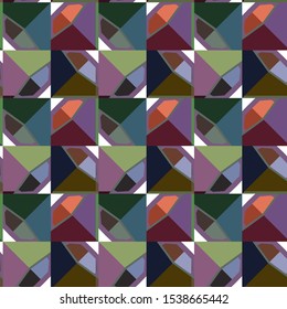 Abstract background texture in geometric ornamental style. Seamless design.