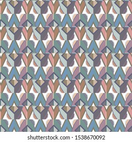 Abstract background texture in geometric ornamental style. Seamless design.