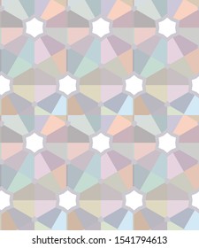 Abstract background texture in geometric ornamental style. Seamless design.