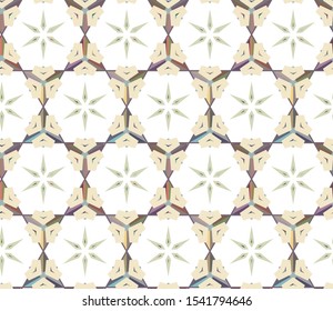 Abstract background texture in geometric ornamental style. Seamless design.