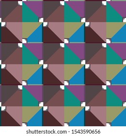 Abstract background texture in geometric ornamental style. Seamless design.